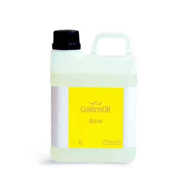 Diotrol Golden Oil Allclean ist ein biologischer Universalreiniger, der entfettet und hygienisch rein Schmutz entfernt.