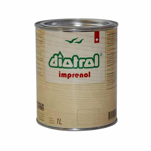 Diotrol Imprenol Fichte Natur ist ein temporärer, lösemittelhaltiger Transportschutz auf Naturölbasis für Bauholz, das zwischengelagert wird.