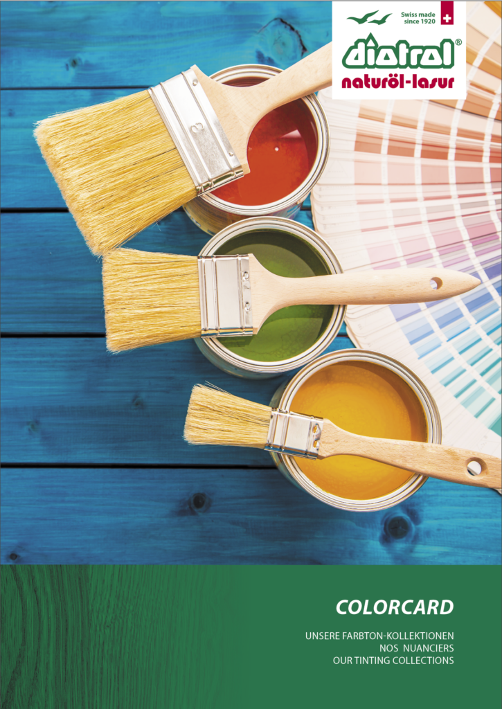 Colorcard, Farbtonkollektionen der Diotrol AG